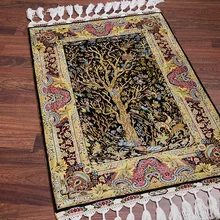 FangCunJinXiu 2'x3 ручной узлом ковер узор Древа Жизни ручной работы области шелковый ковер для гостиных и гобелен