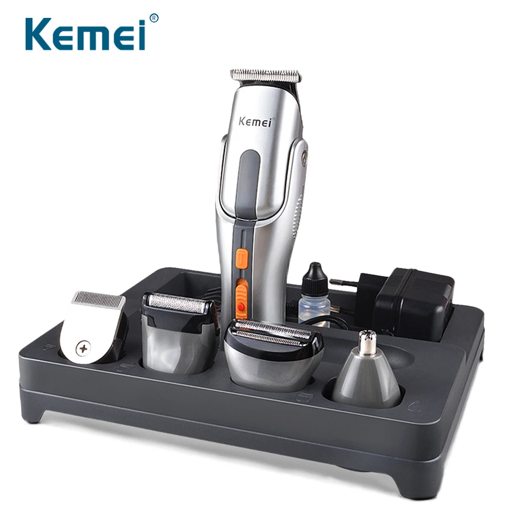 

Kemei Multifunction New Cutter Electric Hair Clipper Rechargeable Hair Trimmer Shaver Razor Cordless Adjustable Clipper 680A