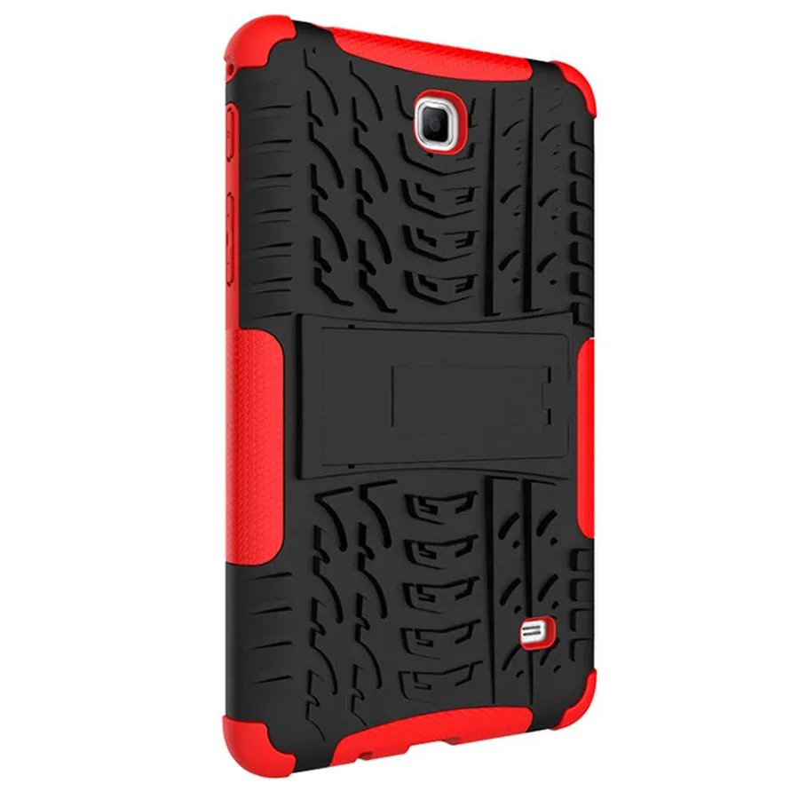Shockproof Case For Samsung Galaxy Tab 4 7.0 inch SM-T230 T231 Removable Armor Hard Cover Kickstand Stand Tablet Case +Pen+Film (15)