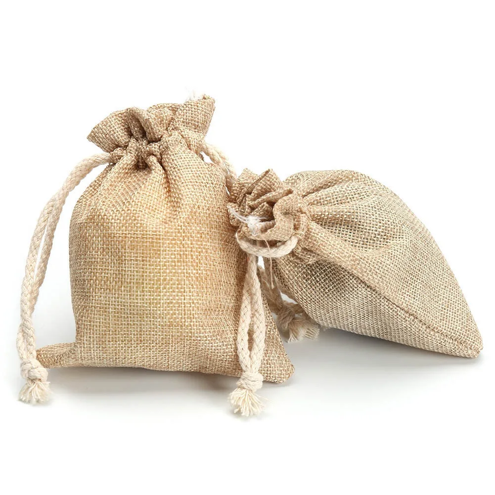 Women National Cotton Drawstring Bag For Teenage Girls Coin Purse