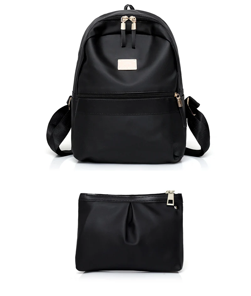 Bolsa Feminina Oxford Material de Mochila de