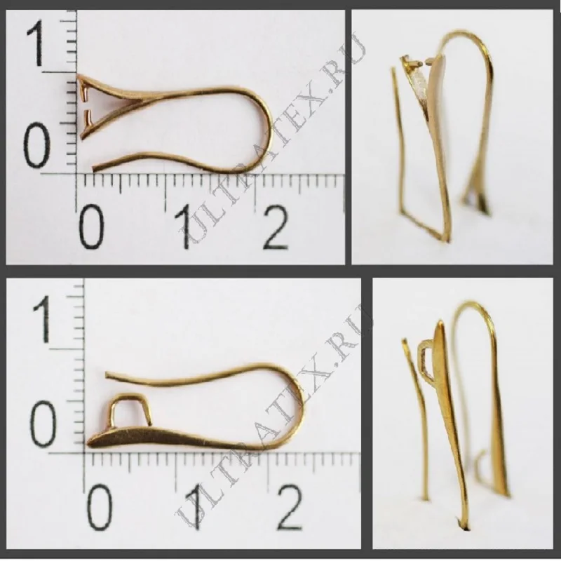20pcs Earring Hooks base Wire Ear Settings Base for DIY Jewelry Making Whole Sale Lead | Дом и сад
