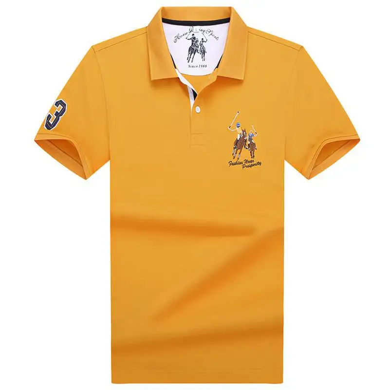 

8XL 6XL 2018 Summer Masculina Cotton Polos Shirts Men Short Sleeve Slim Breathable Famous Brand Men's Homme