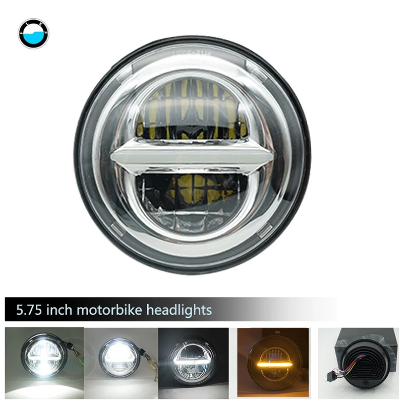 5 75 дюймовый проектор светодиодный Moto головной светильник s 3/4 &quotналобный фонарь