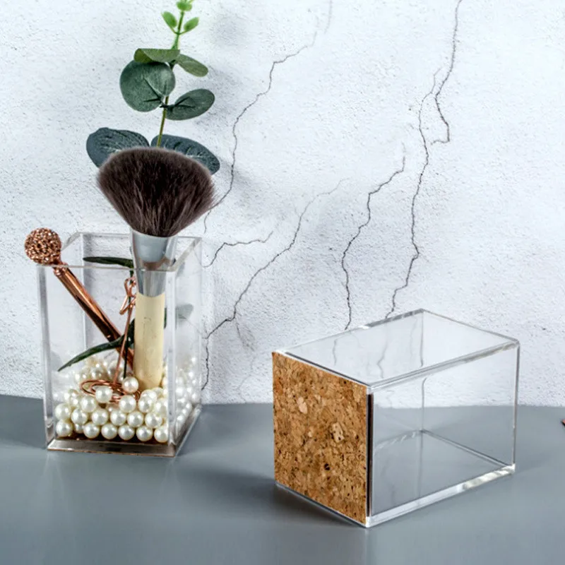 Acrylic Makeup Brush Holder Organizer Lipstick Brush pen Holder Top Quality Cosmetic Holder  (5)