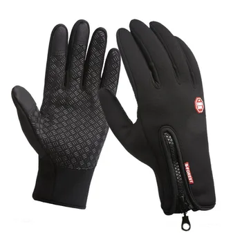 

Upgrade New Winter Men Women Touch Screen Ski Gloves Silicone Anti-slip Gloves Motorcycle Cycling Snow Windstopper Gloves