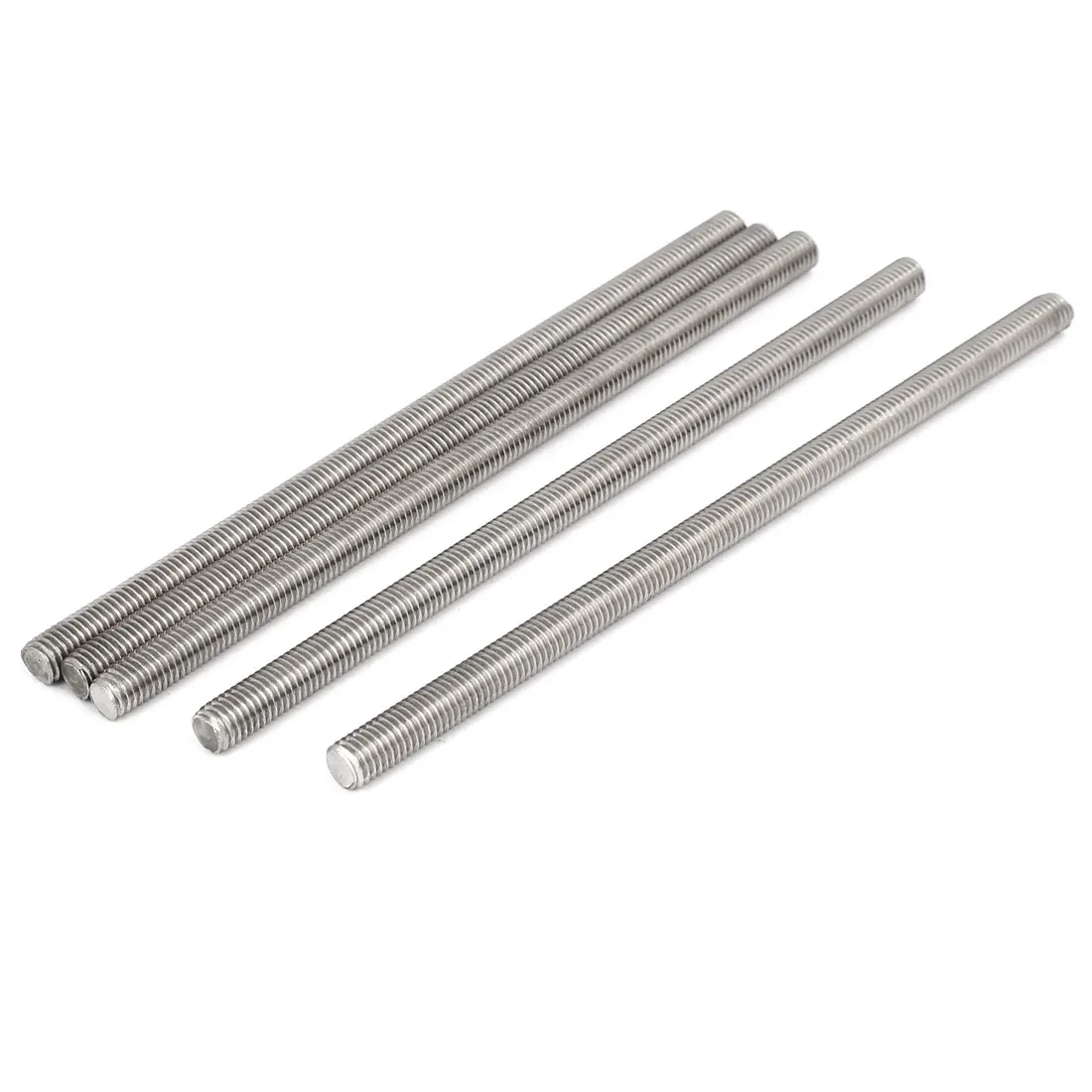 

UXCELL M8 X 170Mm 304 Stainless Steel Fully Threaded Rods Fasteners Silver Tone 5 Pcs