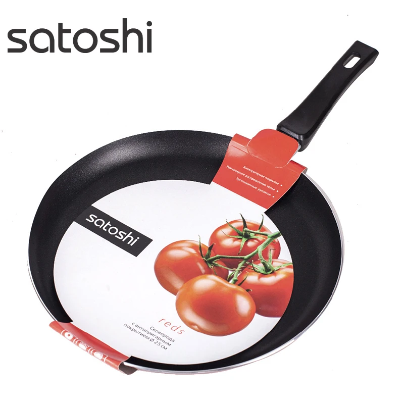 СКОВОРОДА БЛИННАЯ SATOSHI &quotРедс&quot с антипринарным покрытием.22/25см.|frying pan|pan