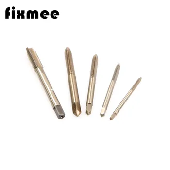 

Professional Screw Thread Metric Plug Tap M3 M4 M5 M6 M8 High Hardness HSS-CO wear resistant Cobalt Coated Taps for Machine