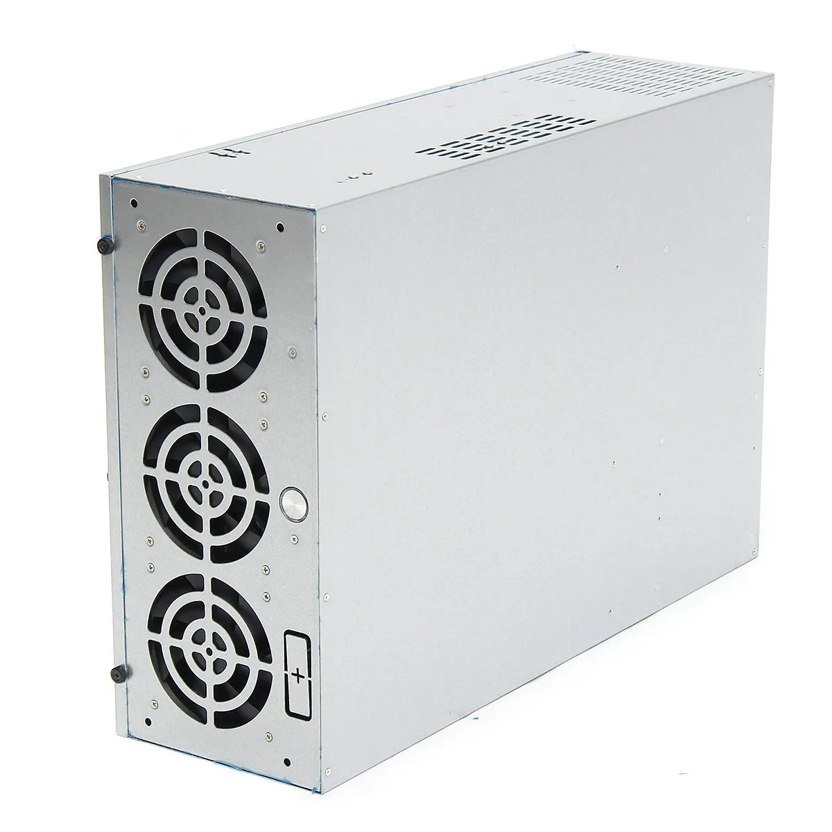 

4U Mining Machine Mining With Fan Frame Rig Graphics Case For 6/8GPU Power Supply