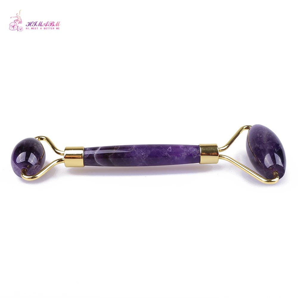 HIMABM Rose Quartz Face Massage Roller Beauty Tool Facial Eye Neck Body Anti Ageing Therapy C HIMABM Rose Quartz Face Massage Roller Beauty Tool Facial Eye Neck Body Anti Ageing Therapy C