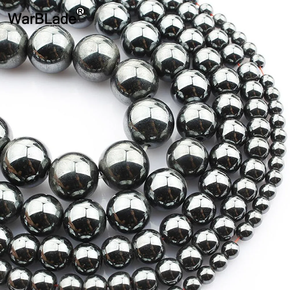 Бусины из гематита 4/6/8/10/12 мм|beads 4mm|loose beadshematite beads |