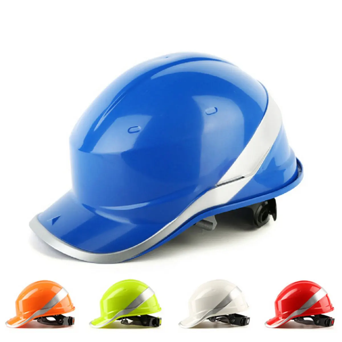 

Safurance Safety Hard Hats 8 Point Construction Work Protective Helmets ABS Insulation Material Protect Helmets