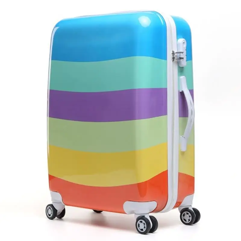 

Valise Voyageur Maleta Viaje Con Ruedas Envio Gratis Colorful Koffer Trolley Carro Mala Viagem Suitcase Luggage 20"22"24"26"inch