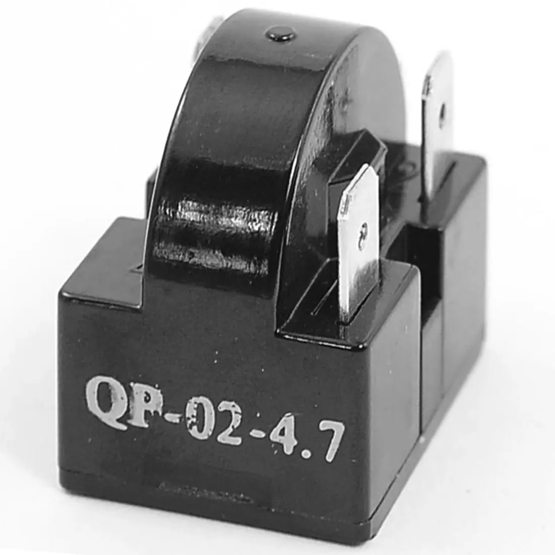 Plastic Housing 4.7 Ohm 3 Pin Refrigerator Ptc Starter Relay Blackin