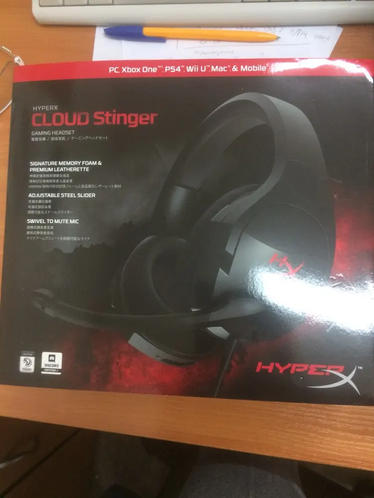 Kingston Hyperx Cloud Stinger Auriculares Headphone Steelseries