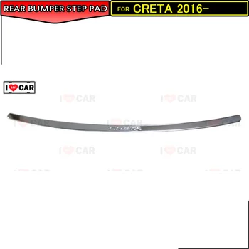 

Rear bumper protector sill for Hyundai Creta 2016- scuff plate guard covers sticker car decor accessories protectection
