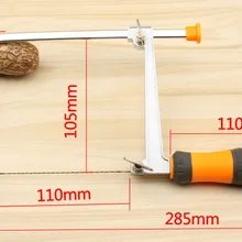 ZHL " Мини справиться пила для работы по дереву U-образный провод Пила модель" Сделай своими руками ", пила-8 лезвий