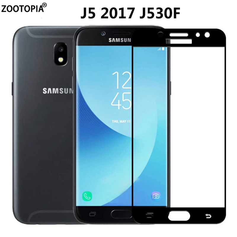 Для Samsung Galaxy J5 2017 J530 защитное стекло Temepred 3D полное покрытие экрана на пленка для
