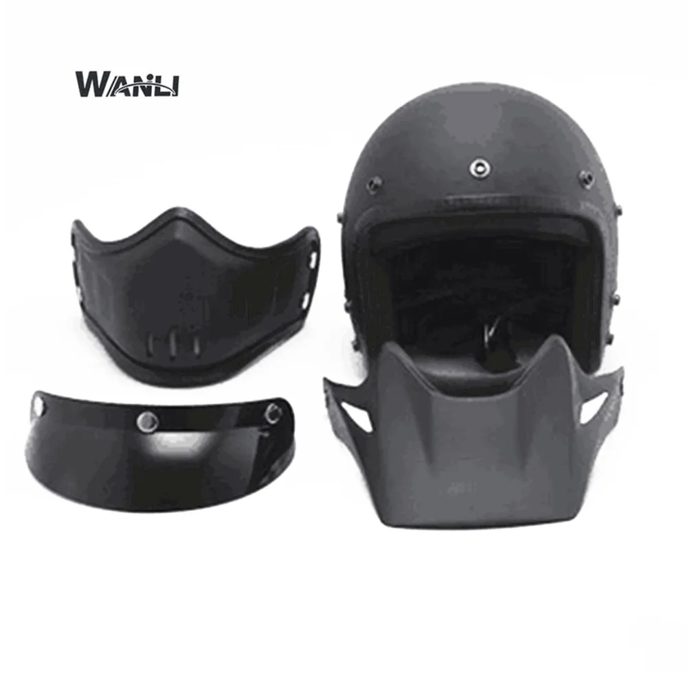 Modular Helmet Motorcycle Helmet Full Face Open Face Headgear Double D Clasp Closure Safe Combined helmets DOT - Цвет: gloss black