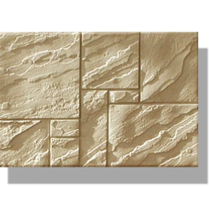 Plastic Molds for Concrete and Plaster Wall Stone Cement Tiles "Sand