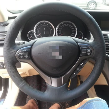 

PUOU for Honda Rui leather hand sewing steering wheel cover special leather hand sewing set direct support custom Free shipping