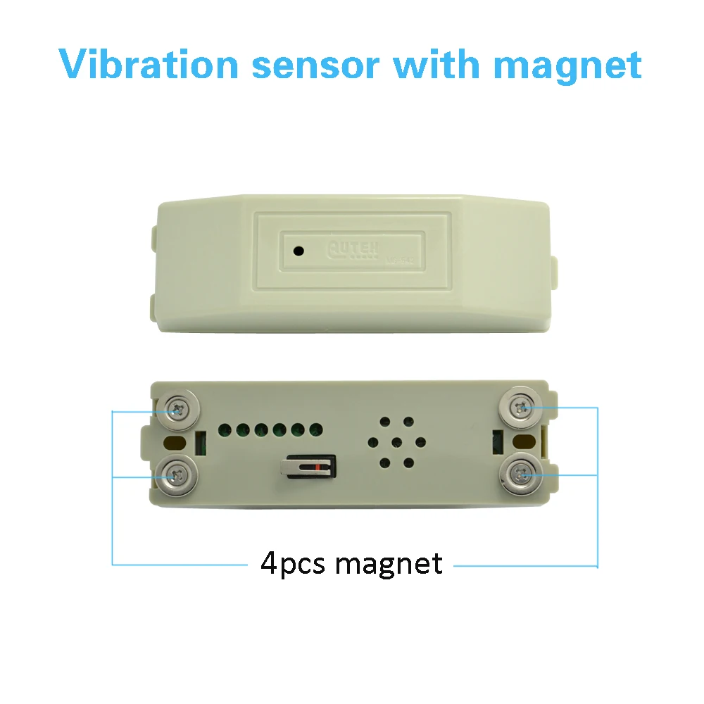 50 pcs New wire type shock security detector vibration font b alarm b font sensor with