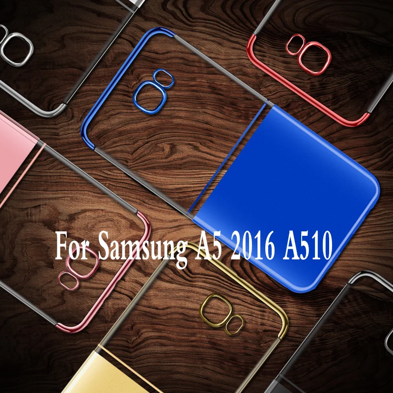 

For samsung galaxy A5 2016 case silicone luxury fundas Plating mobile phone Cover Case for Samsung Galaxy A5 2016 A510F case tpu