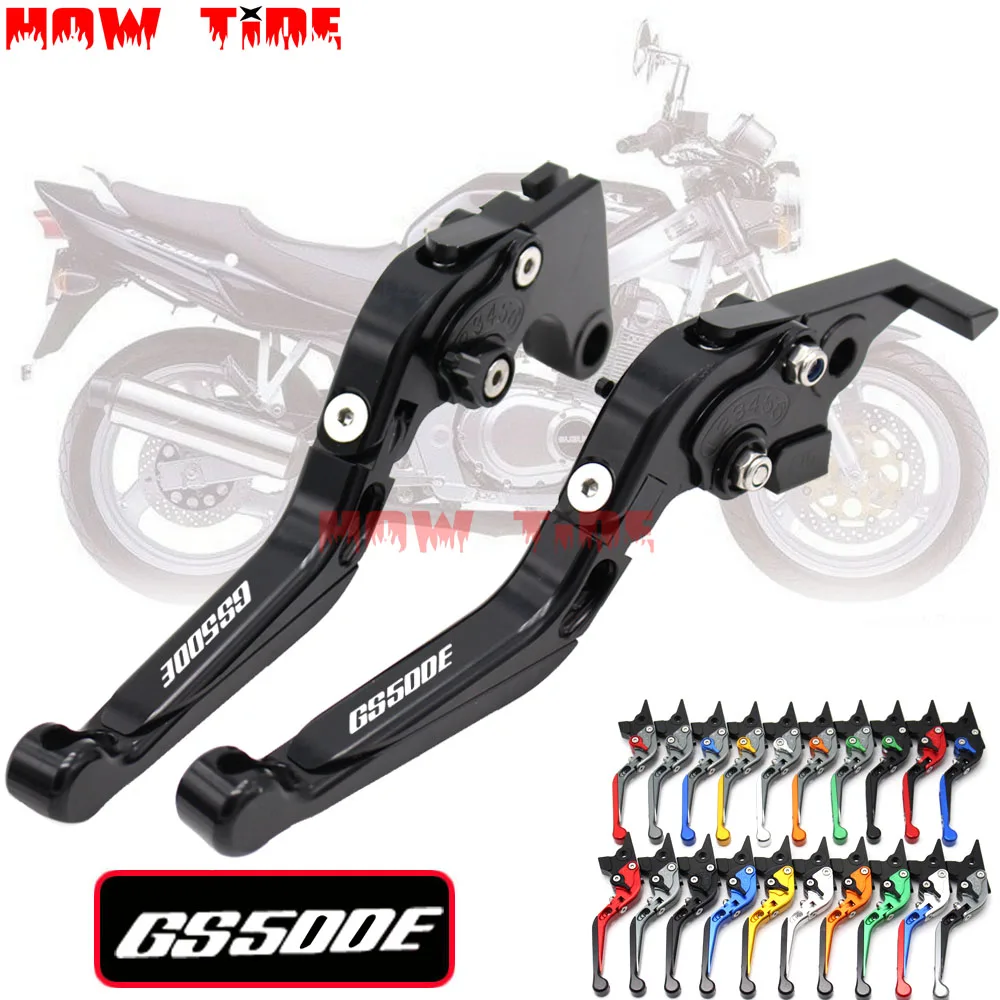 Для Suzuki GS500E GS 500E 500 E 1994 1998 мотоциклетные Складные Выдвижные CNC регулируемые рычаги