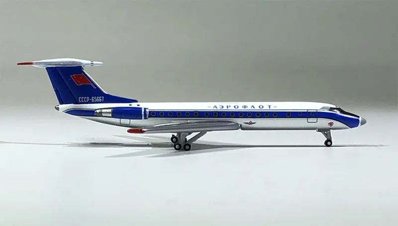 1/500 Аэрофлот Робин TU 134A cccp 65667 русские авиалинии Металл изысканный моделирование