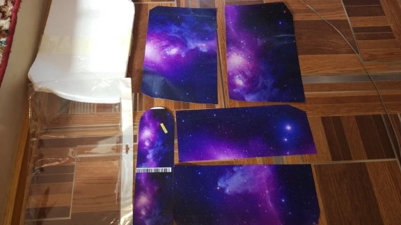 Galaxy Stars Stickers For Sony Playstation 4