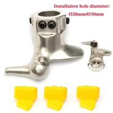 28mm/30mm Tire Changer Mount Demount Cast Steel Duck Head Protector Tools + 3 Pads Use for Motorcycle/Scooter/ATV/Kart Tires