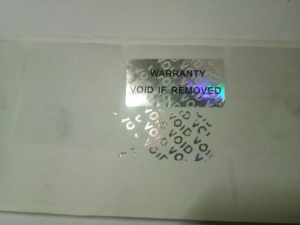 500pcs Hologram VOID IF REMOVED Security Tamper Evident Warranty