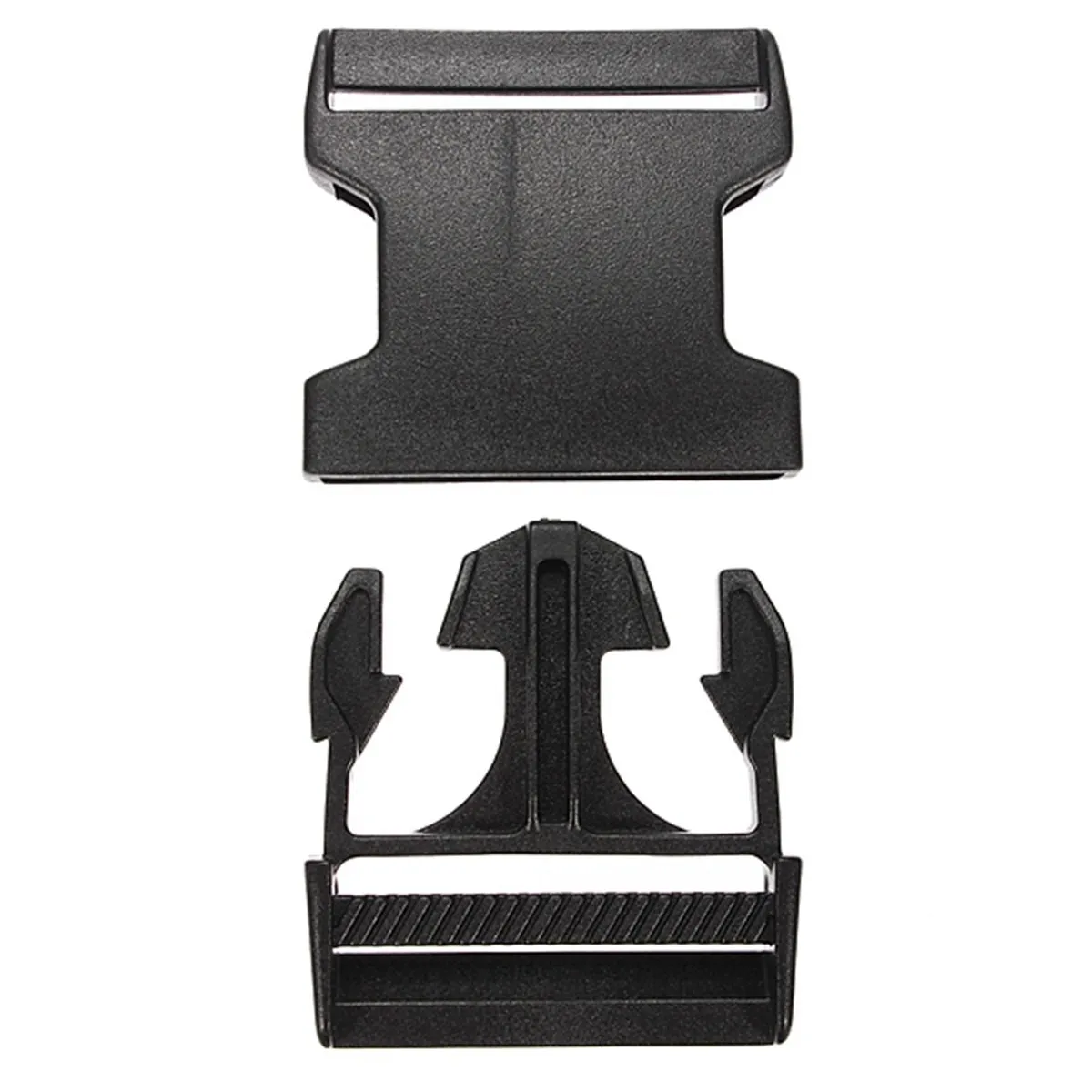 

1PCS 25/40/50mm Black Plastic Side Quick Release Clasp Buckles Webbing Strap Useful Bag Accessories Parts For Wholesale