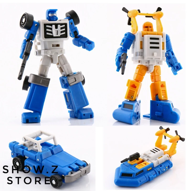 

[Show.Z Store] Magic Square MS-B03 Four Wheel Drive Beachcomber & MS-B05 Surfer Seaspray Set of 2 Transformation Fig