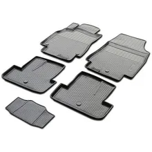 Коврики в салон автомобиля для Renault Megane 3 хэтчбек 2010- 5 шт./компл.(конкурент 14705001