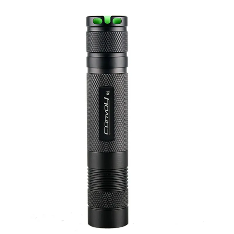 

Convoy S2 Aluminum alloy AMC7 135x3 3/5 Modes EDC LED Flashlight Lanterna for bike Camping By 1X18650 Battery