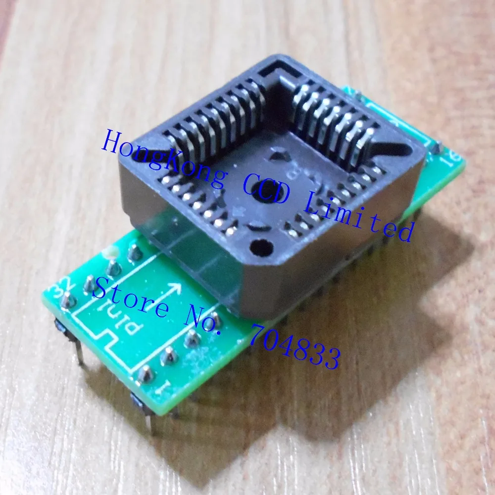 PLCC32 to DIP32 socket for IC test adapterin Electronics Stocks from