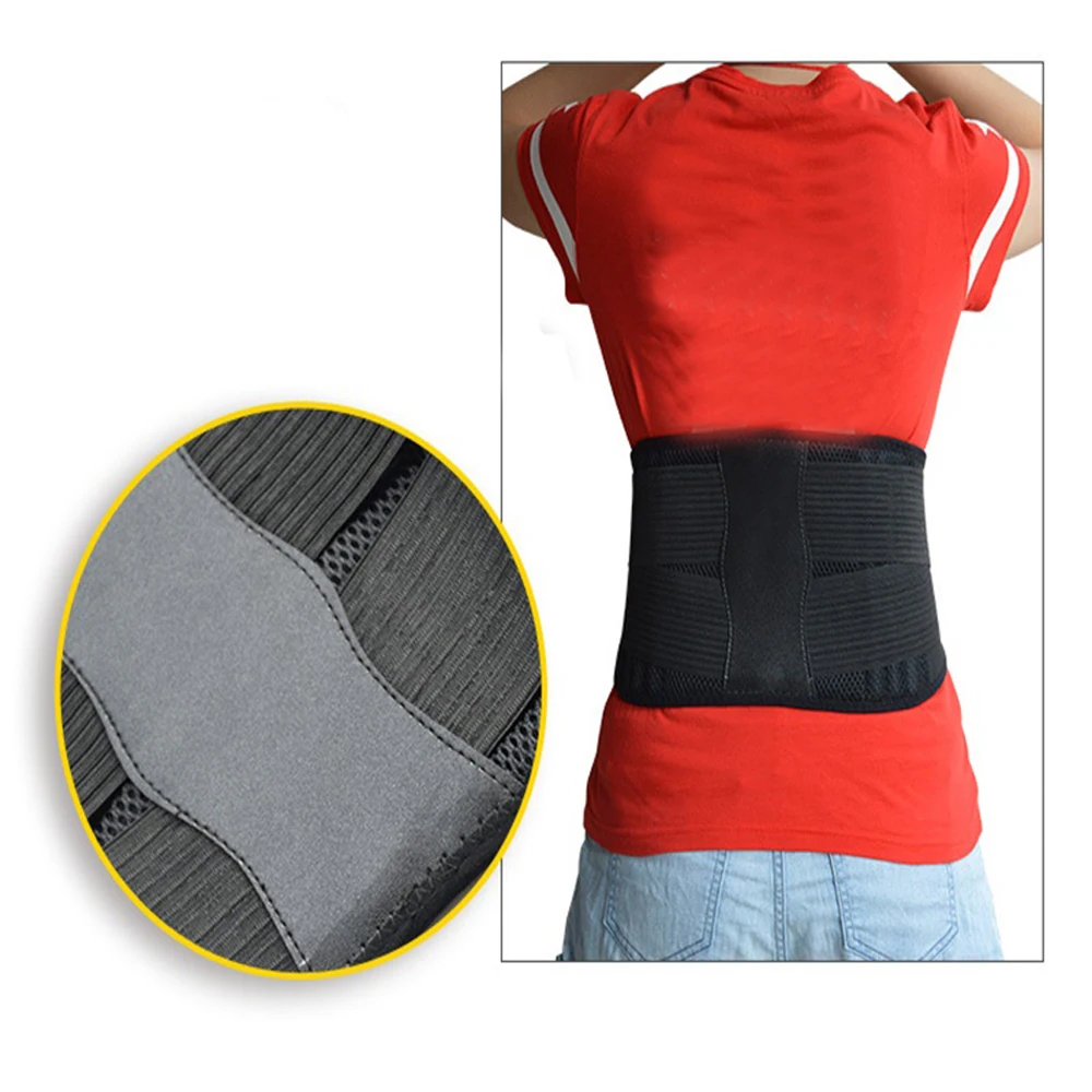 Orthopedic Man's Lumbar Belt Adjustable Elastic Waist Support Brace