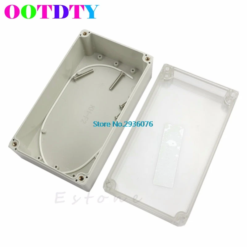 

Waterproof Clear Project Electronic Box Enclosure Plastic Cover Case 158x90x60mm APR5