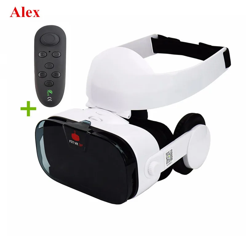 Virtual Reality Glasses 3D VR Glasses Box VR Headset Smart Glasses Virtual Reality Viewer Eye Trave for 4~6.4 Android/IOS Phone