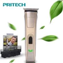Профессиональная электрическая машинка для стрижки волос PRITECH перезаряжаемая машинка для стрижки волос электрическая бритва мужской триммер для бороды