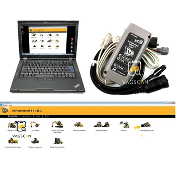 

T420 laptop for JCB Electronic Service tool JCB ServiceMaster V1.45.3 Excavator Construction diagnostic tool