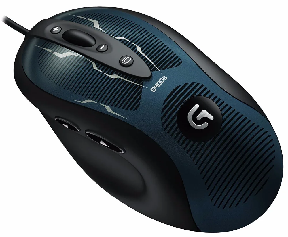 Logitech G400s игровой Мышь 4000 Точек на дюйм Delta Zero оптический Сенсор PC Gamer проводной USB 8