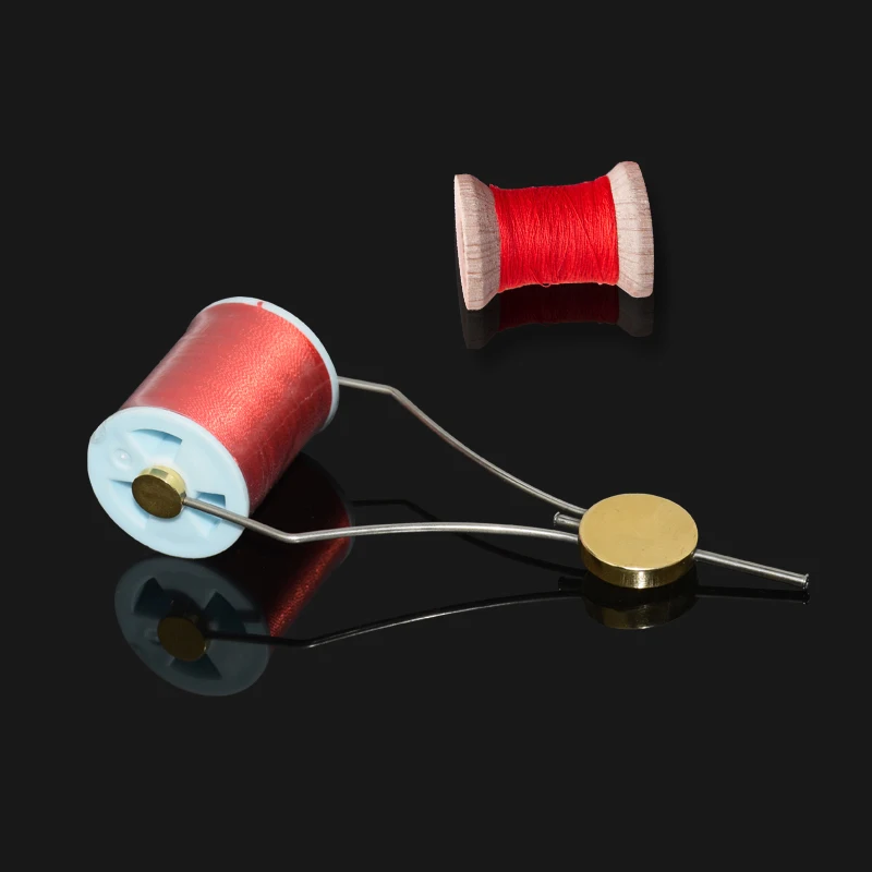 

2pcs Fly Tying Bobbin Holder Disc Bobbin Holder Fly Fishing Fly Tying Tools