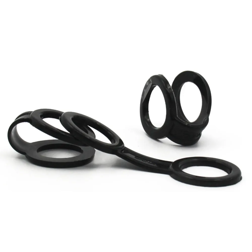 كليب حزام غص حارس سيليكون 8 شكل التوكيل استبدال سهلة تطبيق العالمي سريعة الإصدار العملي قناع الغطس مشبك