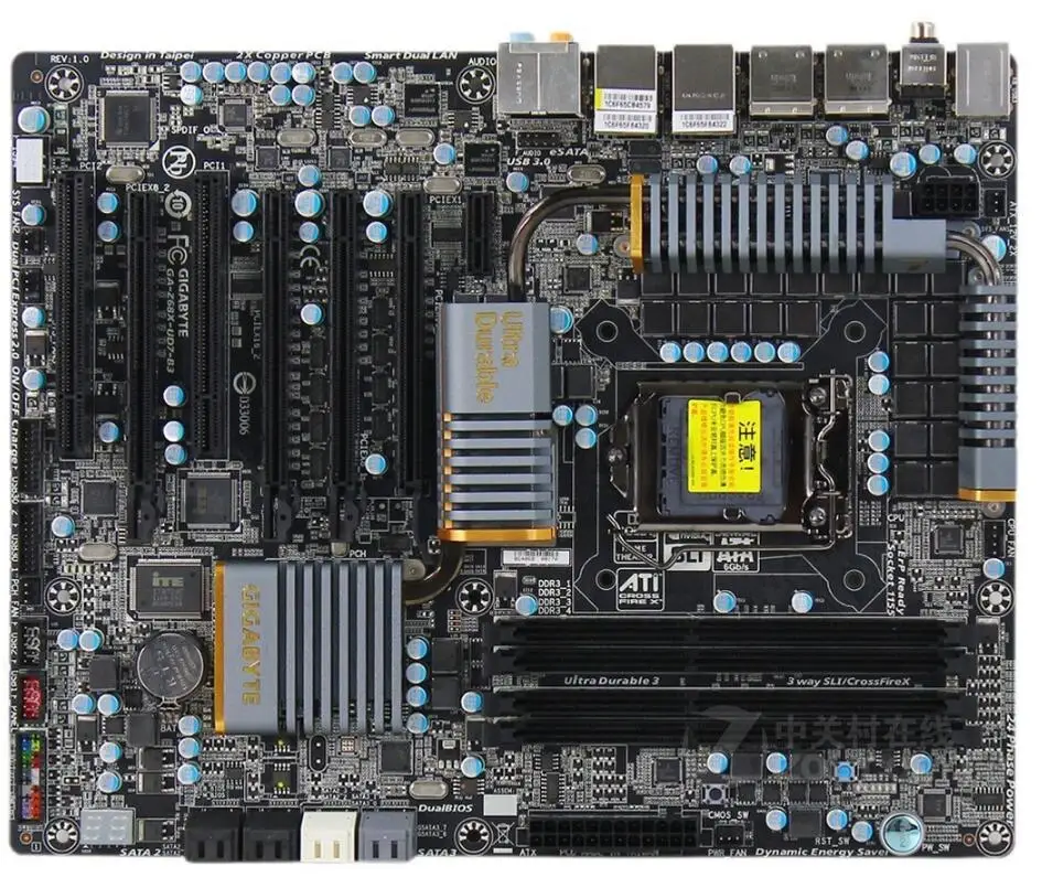 Для Gigabyte GA-Z68X-UD7-B3 оригинальная настольная материнская плата Z68X-UD7-B3Z68 розетка LGA 1155