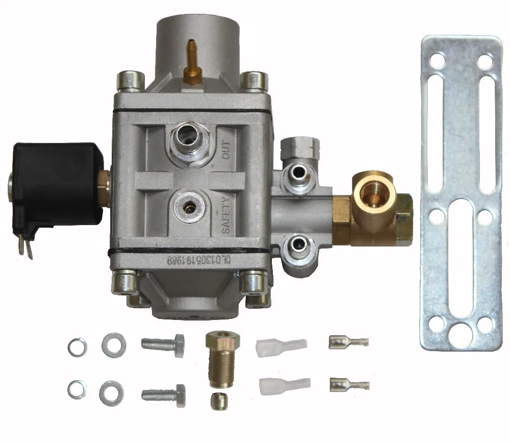 CNG Methane Gas High Pressure Solenoid Valve for Bi-fuel System on Petrol Cars