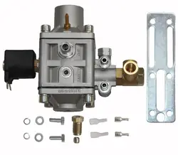 Cng последовательного регулятор интегрированной с электромагнитным Клапан для инъекций Системы бензиновых автомобилей