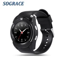 SOGRACE Smart Watches V8 Smartwatch 2018 Dial Call Watch Women Men Life Waterproof On Wrist Smart